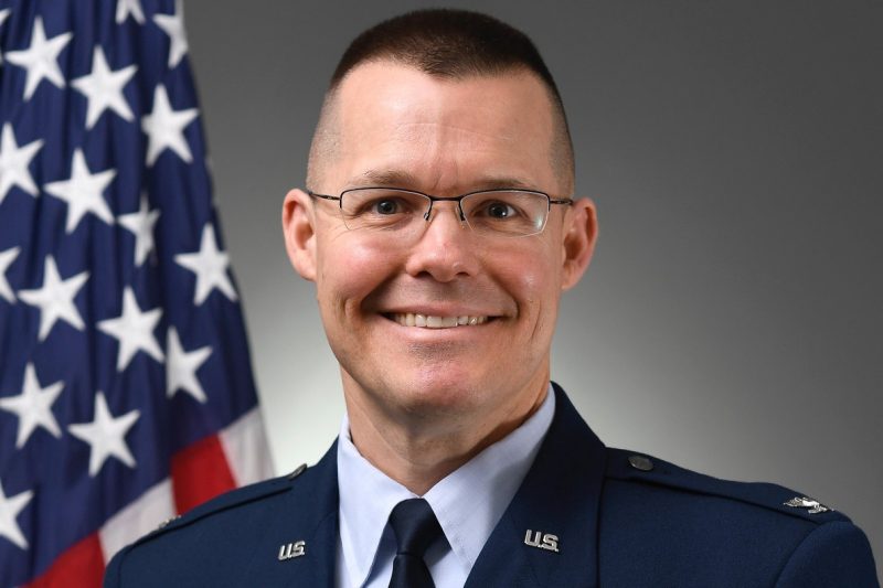 Col. Gregory Lowe, Commanding Officer of the Virginia Tech Air Force ROTC